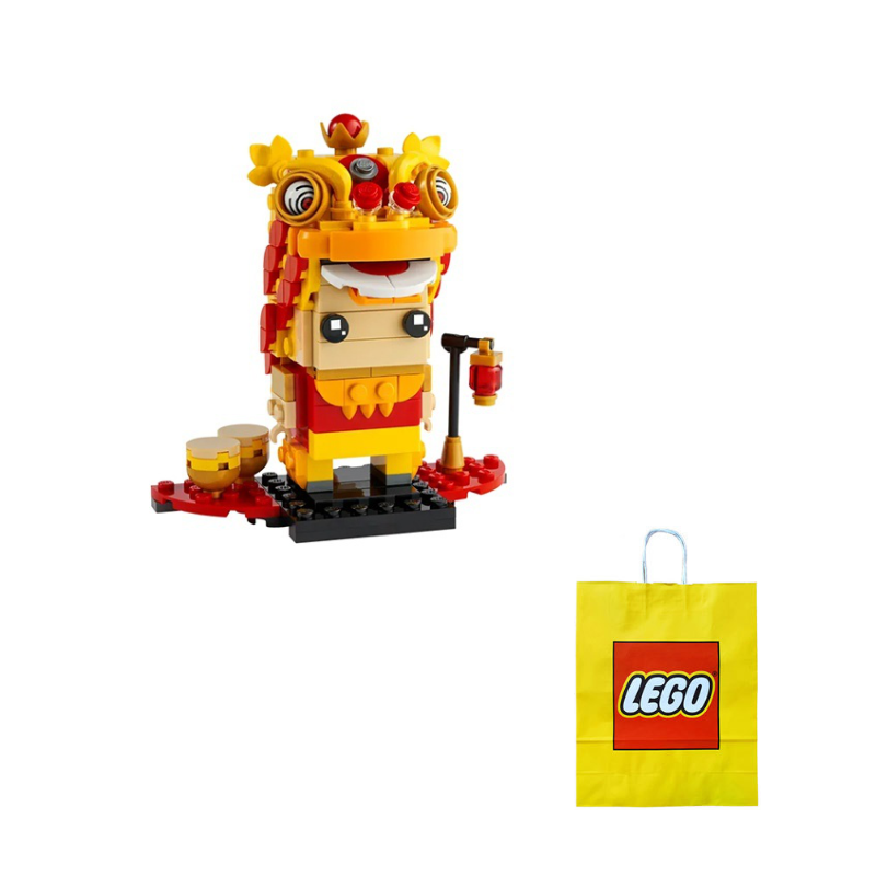 Конструктор LEGO Brickheadz: "Танцор Льва" (40540) - Boxette Shop